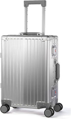 UrbanExplorer All Aluminum Carry On Luggage 22x14x9 Airline Approved Heavy Duty by UrbanExplorer
