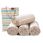 Cotton Turkish Beach Towels (39 x 72 inch ( Beach towel - 4 PACK ) / Beige)