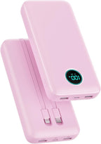 Portable Charger 40, 800mAh Power Bank, 25W PD QC 4.0 Fast Charging Portable by Pxwaxpy
