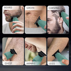 Professional Beard Trimmer for Men (Green)