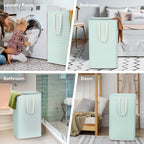 80L Large Laundry Baskets (Sage Green / 80L)