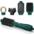 Hair Dryer Brush Set (Dark Green)