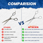 Professional Scissors 6.5" Korean Convex Edge Blade (Hair Cutting Scissors / KOREAN CONVEX EDGE 6.5")