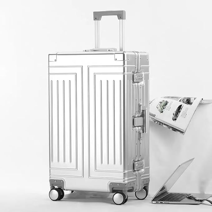All Aluminum Carry On Luggage，Cut from Whole Aluminum Sheet，22x14x9 Airline - Image 2