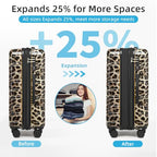 Luggage Sets 5 Piece (Cheetah / 5 Piece Set (20/24/28/DB/TB))