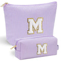 Purple Cute Travel Makeup Bag (Purple / M)
