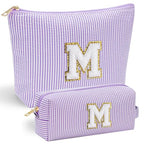 Purple Cute Travel Makeup Bag (Purple / M)