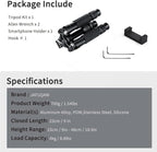 Portable Mini Tripod, 18.9" / 48cm Desk Tabletop Stand - Image 8