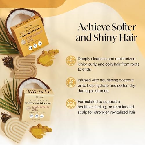 Coconut Oil Shampoo and Conditioner Set