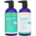 Sleek & Smooth Shampoo and Conditioner Set For Frizz (Combo)