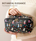Travel Makeup Bag for Women (Bunny Bear)