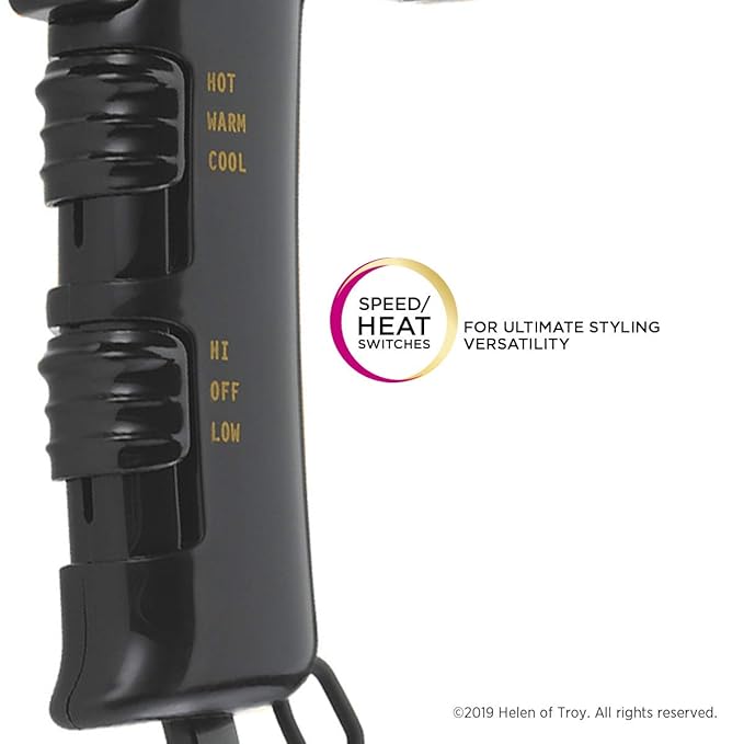 Gold N Hot GH8135 Professional 1875-Watt Dryer with Styling Pik