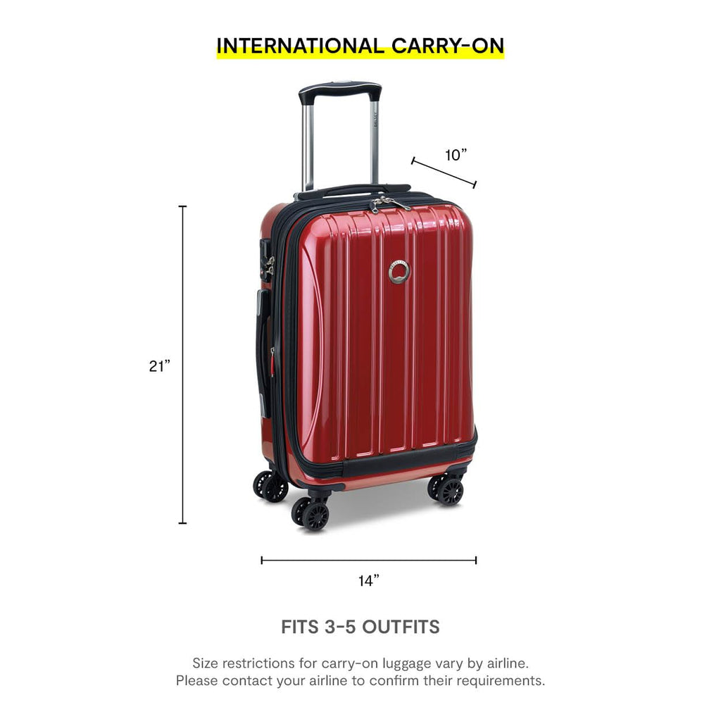 Helium Aero Hardside Expandable Luggage with Spinner Wheels (Blue Cobalt / Carry-On 19 Inch)