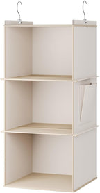 YOUDENOVA Hanging Closet Organizer, 3-Shelf Closet Hanging Storage Shelves - Image 6