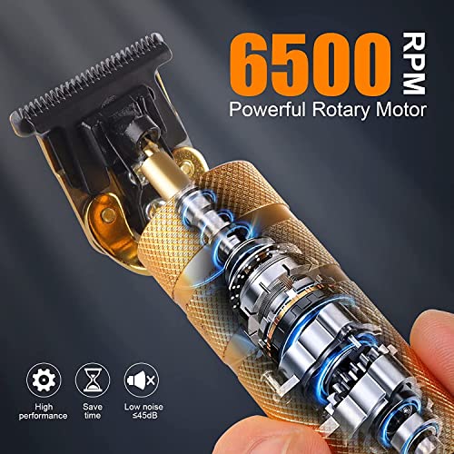 for Mens Cordless 𝐇𝐚𝐢𝐫 𝐓𝐫𝐢𝐦𝐦𝐞𝐫 T (Gold)