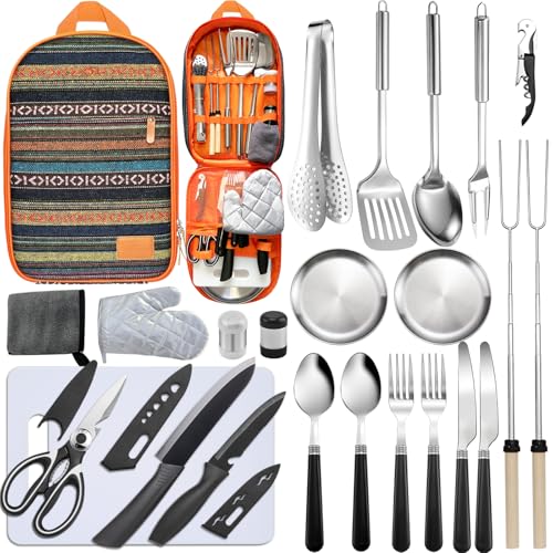 Camping Cooking Set (National style-24Pcs)