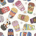 LunchTote Zippered Bag Insulated Neoprene Caddy (Happiest Cup / X-Large 6.5 Quart Lunch Tote)