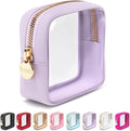 Clear Makeup Bag Zipper Pouch, Transparent Cosmetic Case Organizer, TSA by Embla