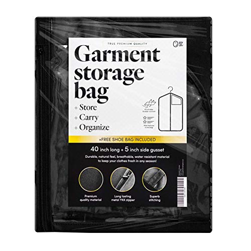 Luxury Storage Garment Bag for Men and Women Shirt (40 Inch)