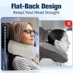 Neck Pillow for Traveling (Light Grey)