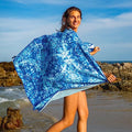 Quick Dry Microfiber Beach Towel (Bluewonder / Extra Large 78x35")