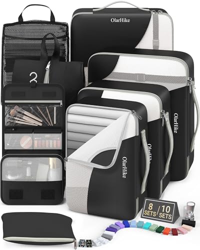 Packing Cubes for Travel (03 Black)