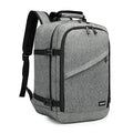 Travel Backpack Airline Approved Under Seat Personal Item Bag (Grey / Small)