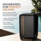 ZDX Essential 22 Inch Carry (22" Hardside Carry-On / Ocean)