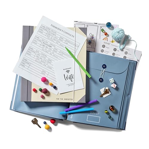 The Folio® Important Document Organizer by Savor (Slate+slate / 2 Pack Document Organizer (English Version))