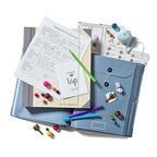 The Folio® Important Document Organizer by Savor (Slate+slate / 2 Pack Document Organizer (English Version))