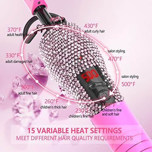 500℉ Hot Comb for Wigs (Pink)