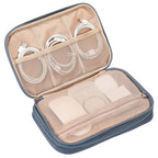 Travel Cord Organizer Case (Large / Aegean-Blue)