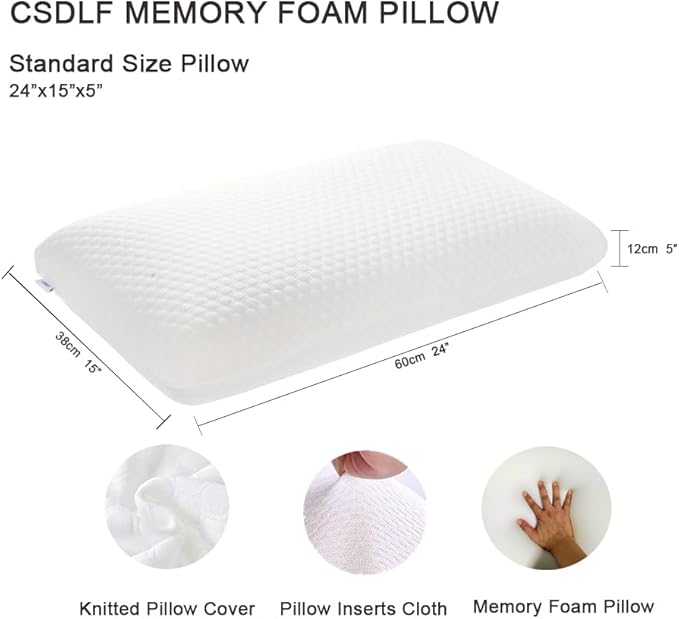 Memory Foam Bed Pillows, Pillow - Image 2