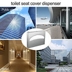Toilet Seat Cover Dispenser (Stainlss Steel)