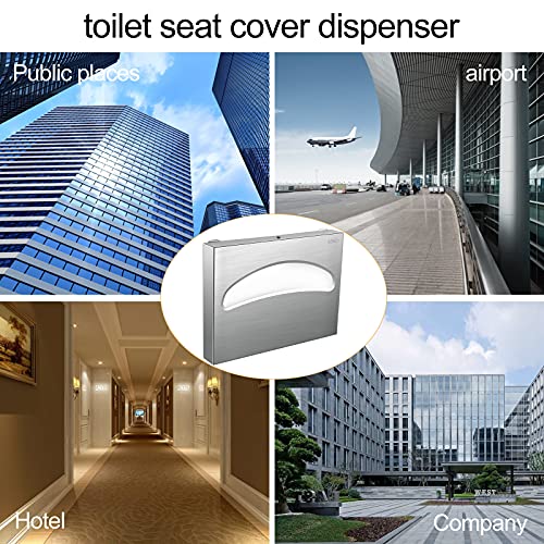 Toilet Seat Cover Dispenser (Stainlss Steel)