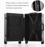 Metal all aluminum carry-on suitcase 20 "hard face, TSA lock and rotating wheel - Image 3