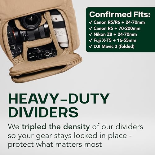 Jumper Compact Camera Backpack 2026 Edition (Desert Sand / 18L)