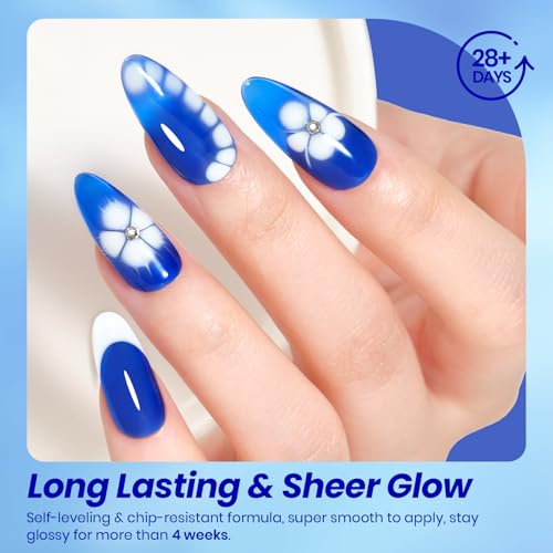 beetles Royal Blue Gel Nail Polish (Creme Blue | Sapphire Love)