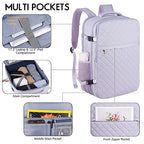 Large Travel Backpack Women (17.3 inch / Purple)
