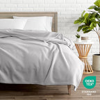 Polar Fleece Blanket (King / 06 - Light Grey)