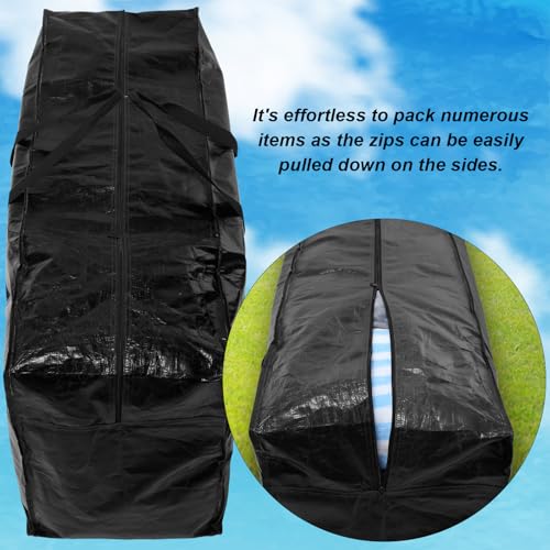 4 Pcs 66 Gallon Extra Large Moving Bags Heavy Duty Storage Bag (66 Gallon / Black)
