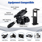 75in Aluminum Lightweight Travel Tripod for DSLR Camera Phone iPad (Black)
