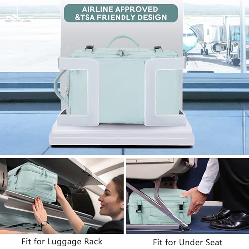 Travel Backpack for Women (Mint Green / Large)