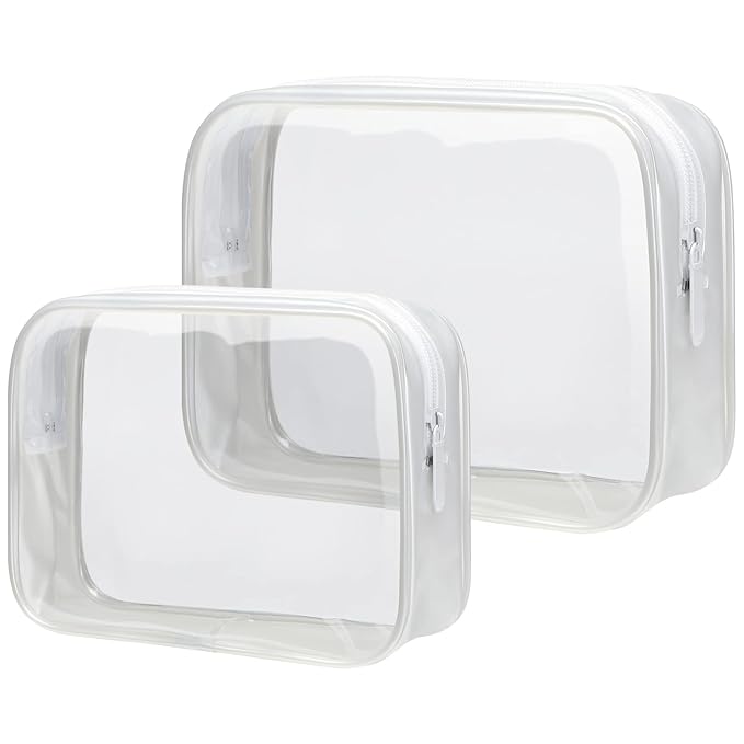 PACKISM Clear Makeup Bags by Packism