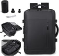Vacuum-sealed travel computer backpack, Water-Resistant, by Unknown