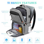 Lunch Backpack (Gray / 15.6 inch)
