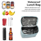 NOL 8L Insulated Lunch Bag for Women (Light Blue / Medium (8 Liters))