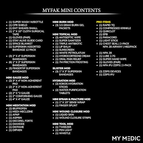 MyFak Mini First Aid Kit (Red / STANDARD)