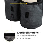 Luggage Travel Cup Tablet Holder (Tablet & Cup Holders: Grey)