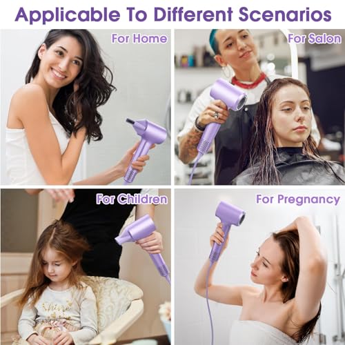110000 RPM Brushless High Speed Plasma Hair Dryer for Home Travel